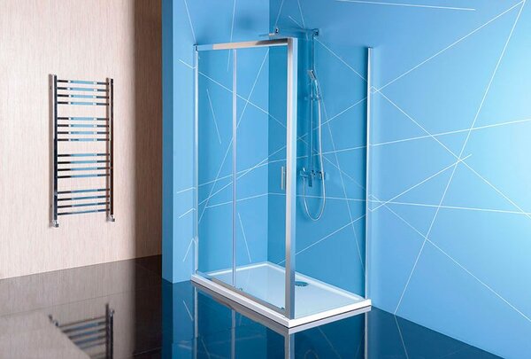 Polysan Polysan, EASY zuhany sarok, három fal 1100x800mm, bal/jobb változat, téglaüveg, EL1138EL3238EL3238