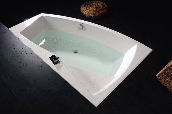 Polysan Polysan, EVIA L aszimmetrikus kád 170x100x47cm, fehér, 21611