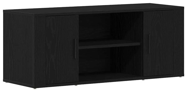 TV szekrény 100 x 35 x 40 cm Musta tammi Szerelt fa