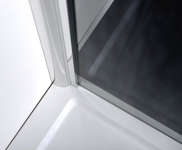 Polysan Polysan, Lucis Line téglalap alakú zuhanyparaván 1000x800mm L / R változat, DL1015DL3315