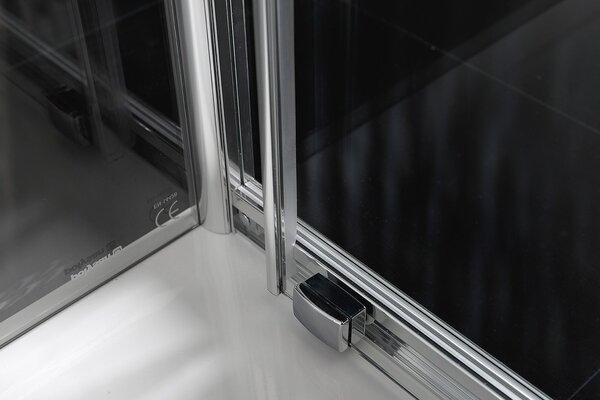 Polysan Polysan, Lucis Line zuhanykabin három falú 1000x800x800mm L / R változat, DL1015DL3315DL3315