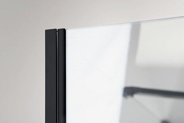 Polysan Polysan, Zoom Line fekete téglalap alakú zuhanyparaván 800x900mm L / R változat, ZL1280BZL3290B