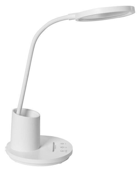 LED asztali lámpa VELA Dimmer funkcióval Fehér
