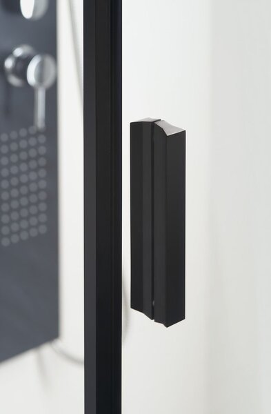 Polysan Polysan, Zoom Line fekete téglalap alakú zuhanyparaván 800x900mm L / R változat, ZL1280BZL3290B