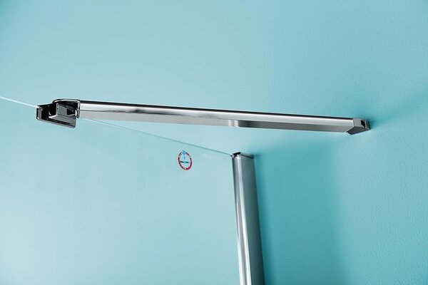 Polysan Polysan, ZOOM LINE zuhanyajtó 1800mm, átlátszó üveg, ZL1417