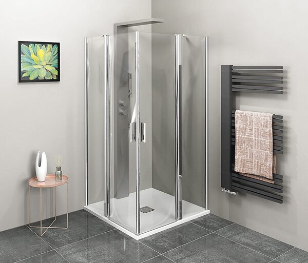 Polysan Polysan, ZOOM négyzet alakú zuhanyparaván 900x900mm, sarokbemenet, ZL4915L-02