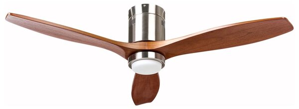 Mennyezeti ventilátor világítással PIAYE Távirányítóval LED Barna