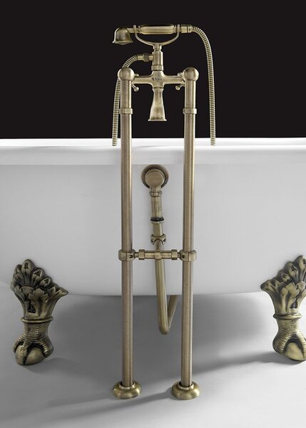 Reitano Rubinetteria Reitano Rubinetteria, ANTEA kádcsaptelep beépítési csatlakozó (pár), bronz, 9846