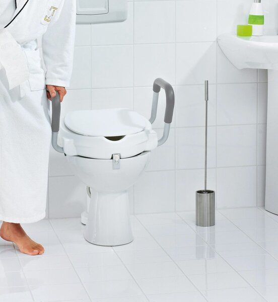 Ridder Ridder, wc ülőke 10cm-re megnövelve, fogantyúkkal, fehér, A0072001