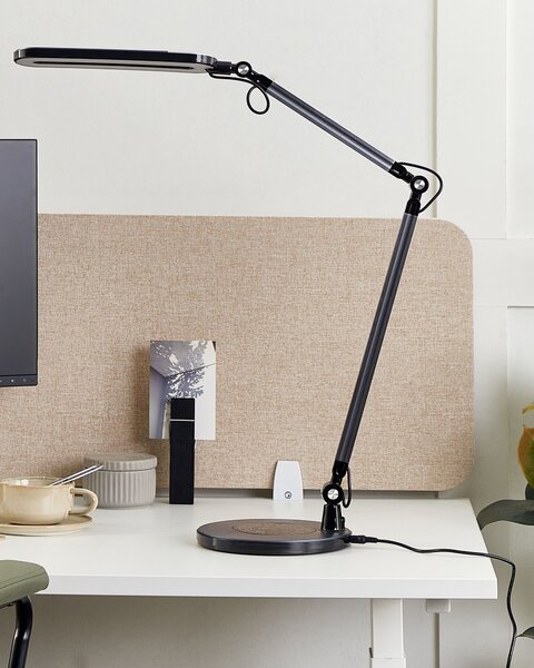 LED asztali lámpa GRUS Dimmer funkcióval Fém Fekete