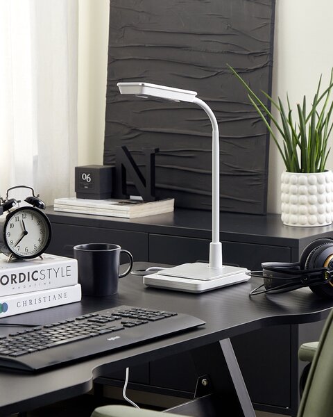 LED asztali lámpa CENTAURUS Dimmer funkcióval Fém Fehér