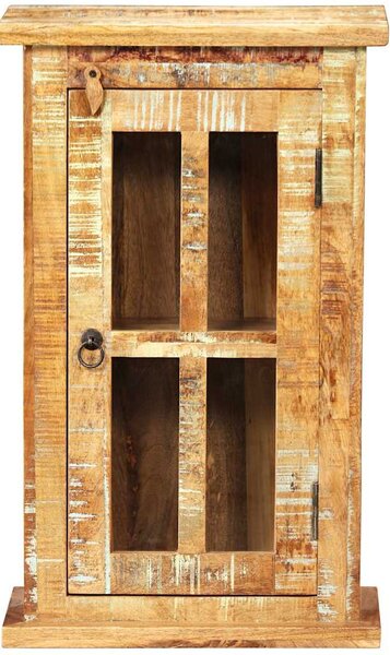 Tömör újrahasznosított fa faliszekrény 44 x 21 x 72 cm