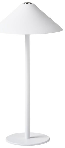 Vezeték nélküli LED asztali lámpa FRANCOLI Dimmer funkcióval Fém Fehér