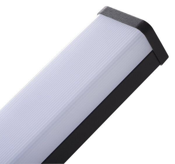 KANLUX Sapho, ASTEN LED fali lámpa 8W, 400x42x110mm, fekete matt, 26683