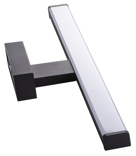 KANLUX Sapho, ASTEN LED fali lámpa 8W, 400x42x110mm, fekete matt, 26683