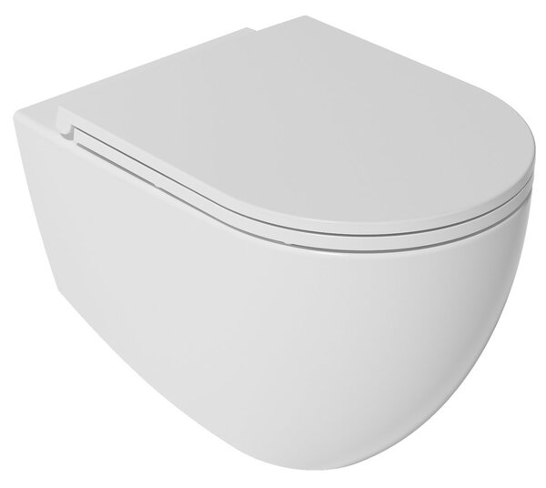 Isvea Sapho, INFINITY WC-ülés SLIM, Easy Take, Soft Close, fehér, 40KF0200I-S