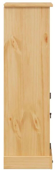 VidaXL Corona Fenyőfa Fürdőszobaszekrény - 45x33x110 cm