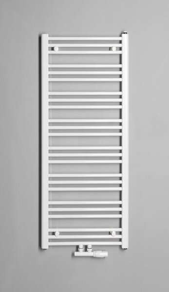 Bruckner Bruckner, ALBRECHT fűtőelem 500x1250 mm, központi csatlakozás, fehér, 600.114.4