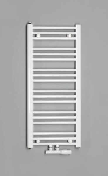 Bruckner Bruckner, ALBRECHT fűtőelem 400x930 mm, központi csatlakozás, fehér, 600.111.4