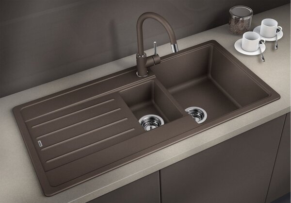 Blanco Legra 6, szilgránit mosogató 1000x500 mm, 1,5 kamrás, antracit, 522207