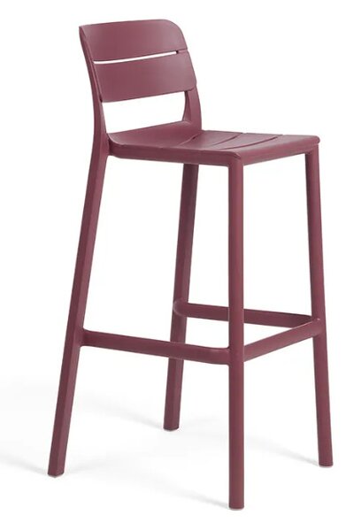 Nardi Cassia kültéri bárszék burgundi