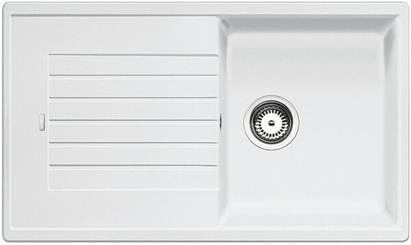 Blanco Zia 5 S, szilgránit mosogató 860x500x190 mm, 1 kamrás, fehér, 520515