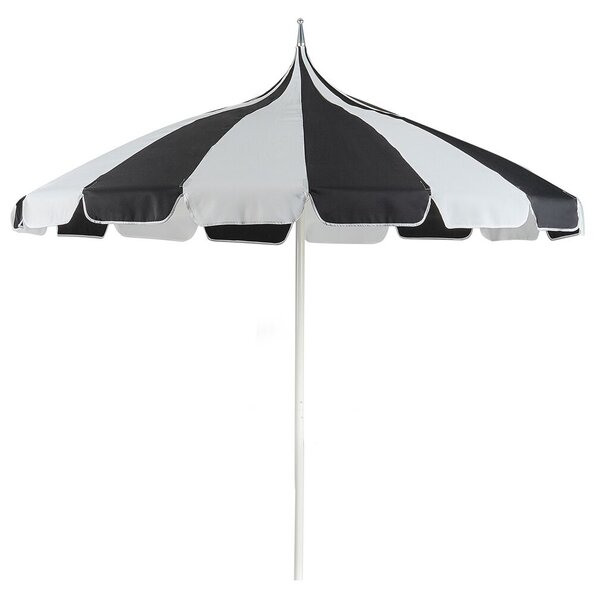 Napernyő 245 cm MINOA Fekete/fehér