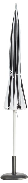 Napernyő 245 cm MINOA Fekete/fehér
