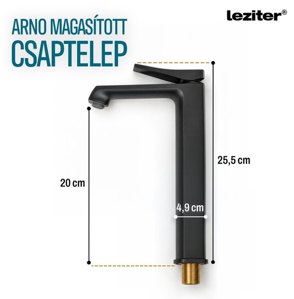 Arno magasított mosdó csaptelep