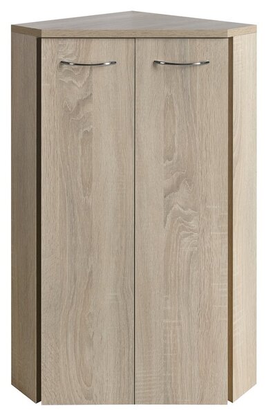 , ZOJA/KERAMIA FRESH sarokszekrény 35x78x35cm, platina tölgy, 50323