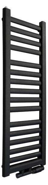 Regnis Elba, fűtőelem 300x500mm központi csatlakozással 50mm, 250W, fekete matt, ELBA50/30/D5/FEKETE