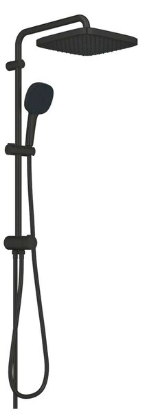 Grohe Vitalio Comfort - Zuhanyszett keverő nélkül, 25x25 cm, 2 fúvókával, matt fekete színben 266982431