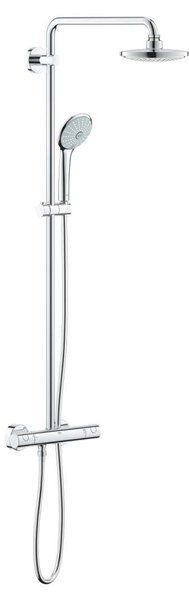 Grohe Euphoria - Zuhanyszett termosztáttal, 180 mm, 3 fúvóka, króm 27296001