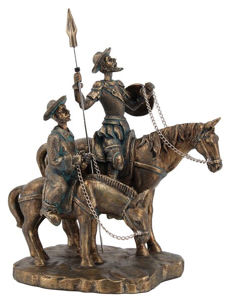 Szobrok, figurák Signes Grimalt Don Quijote És Sancho Panza