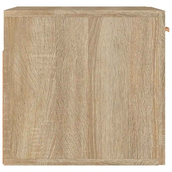 Sonoma tölgy színű szerelt fa faliszekrény 80 x 35 x 36,5 cm