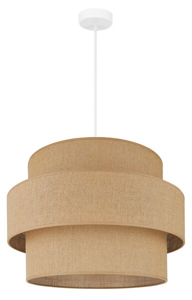 Függőlámpa Duolla, Space, Barna / Rozsdabarna, Hálószoba, Szövet / Textília, Boho