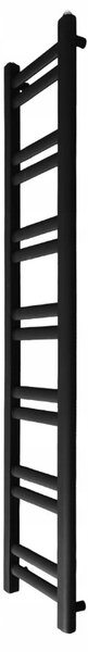 Regnis Retro, fűtőelem 300x1100mm, 444W, matt fekete, RETRO110/30/D260/FEKETE