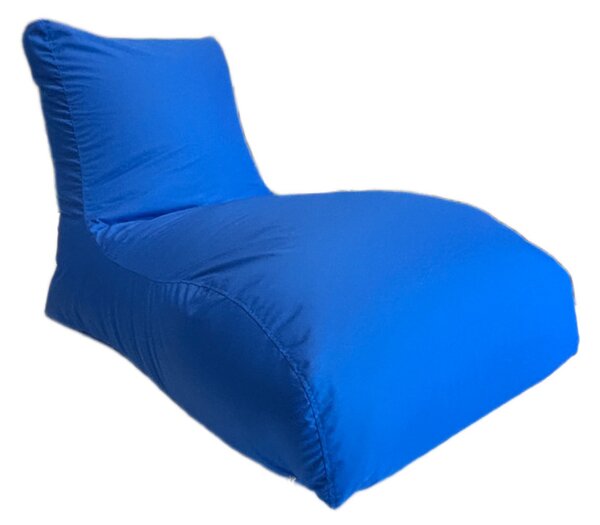 Beantime Sunbed Outdoor PRO babzsákfotel kék 130x70x85 cm