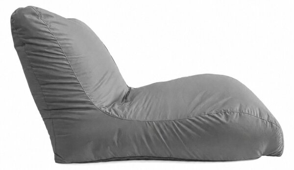 Beantime Sunbed Outdoor Living babzsákfotel szürke 130x70x85 cm