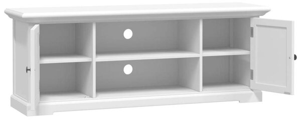 VidaXL Fehér Fa TV-Szekrény - 110cm