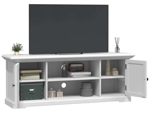 VidaXL Fehér Fa TV-Szekrény - 110cm