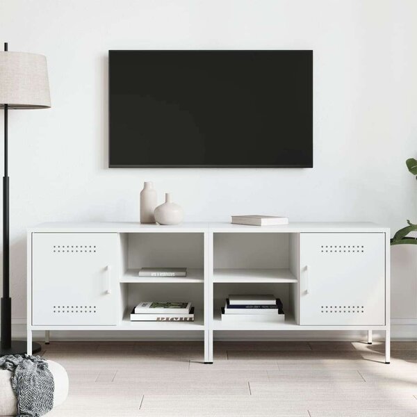 VidaXL Fém TV-szekrény - Fehér - 68x39x50,5 cm