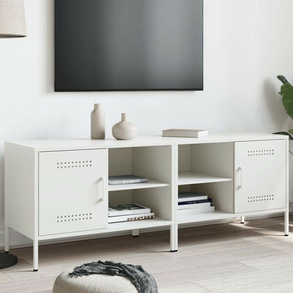 VidaXL Fém TV-szekrény - Fehér - 68x39x50,5 cm