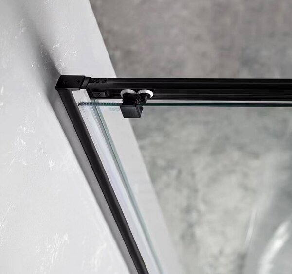 Gelco Gelco, SIGMA SIMPLY BLACK négyszögletes zuhanyparaván 900x800 mm, L/P változat, sarokbemenet, GS2190BGS2180B