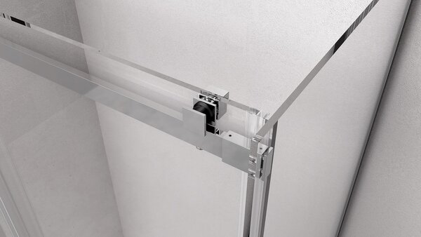 Polysan Polysan, THRON LINE oldalfal, 700 mm, átlátszó üveg, TL3070