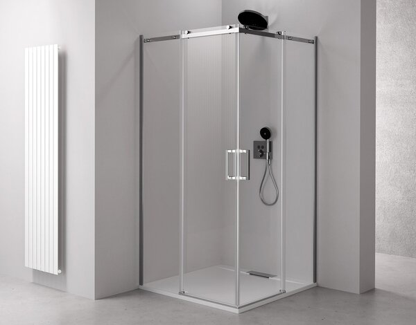 Polysan Polysan, THRON LINE SQUARE négyzet alakú zuhanyparaván 800x800mm, TL2880-5002