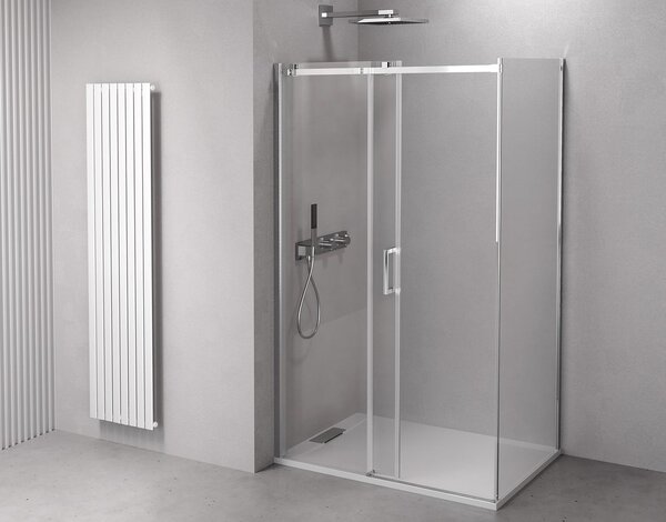 Polysan Polysan, THRON LINE SQUARE négyzet alakú zuhanyparaván 800x800mm, TL2880-5002