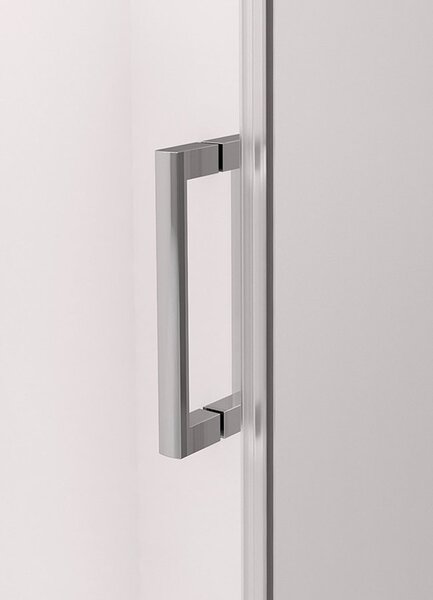 Polysan Polysan, THRON LINE SQUARE négyszögletes zuhanyparaván 1000x800mm, TL1080-5002