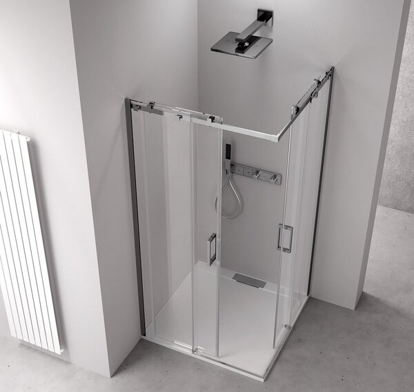 Polysan Polysan, THRON LINE SQUARE négyzet alakú zuhanyparaván 800x800mm, TL2880-5002