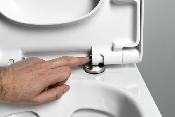 Bruckner Bruckner, BEHRENS RIMLESS WC kombi csésze tartállyal, alsó/hátsó hulladék, fehér, 301.125.4